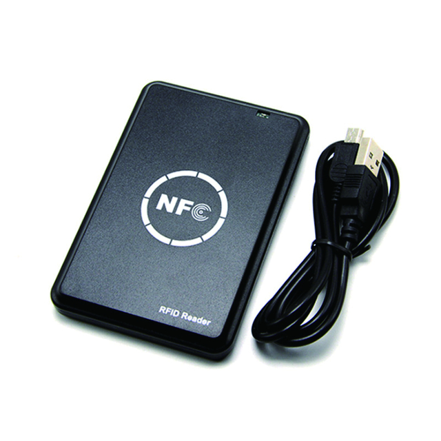 Desktop RFID Card Reader Writer 13.56 mhz IC Card Writer 125 khz ID Card Reader USB Driver Free