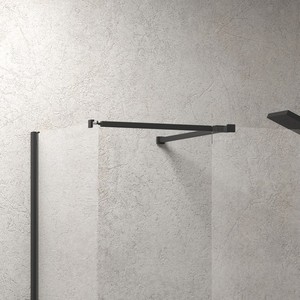 Kamalu KW2000B moderno nero cabina doccia box 70x80cm rettangolo 2 lati bagno casa rettangolo moderna porta doccia - Product Image 5