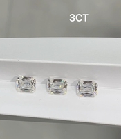 1ct à 5ct Crissanite Loose Moissanite Diamond Prix de gros Blanc D Couleur Fantaisie Moissanite Pierre synthétique