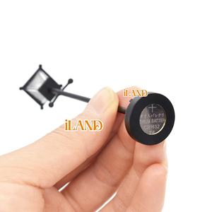 ILAND Dollhouse Electromagnétique Modèles 1:12 Noir Carré Abat-Jour Lampadaire, Pour Dollhouse Jardin Extérieur - Product Image 2