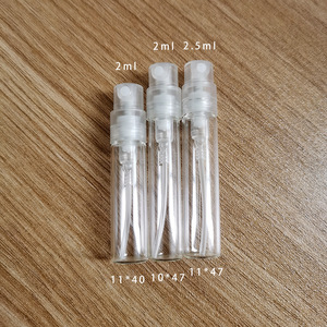 1ml 1.5ml 1.8ml 2ml <span class=keywords><strong>2.5ml</strong></span> 3ml 5ml <span class=keywords><strong>Mini</strong></span> Phun thủy tinh chai nước hoa mẫu chai nước hoa lọ cho chăm sóc da mỹ phẩm - Product Image 2