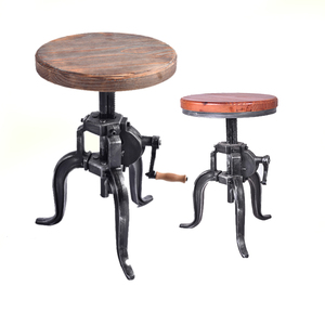 Taburetes de <span class=keywords><strong>Bar</strong></span> de lujo y taburete de <span class=keywords><strong>bar</strong></span> de comedor Taburete de metal de madera - Product Image 1
