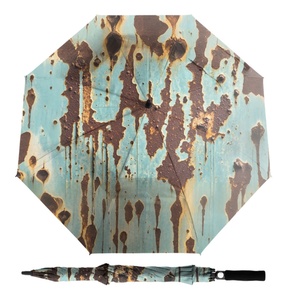 Windproof Double Canopy Fiberglass Ribs Golf <b>Umbrella</b> Extreme Weather Protection Golf <b>Umbrella</b> - Product Image 1