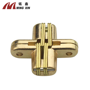 Bisagra para Muebles Ming Xin, de Aleación de Zinc, Diseño Oculto en Forma de Cruz, para Mesa - Product Image 2