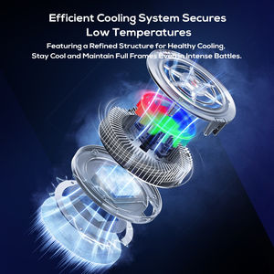 Refrigerador de teléfono Sarafox, ventilador de refrigeración de semiconductores, radiador de teléfono, frío, LED colorido, bajo ruido para <span class=keywords><strong>Xiaomi</strong></span> Razer Blackshark - Product Image 3