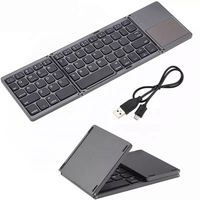 Yeni çeşitli özellikler iyi fiyat kablosuz Touchpad Ultra ince bölünmüş Tablet cep telefonu için ergonomik klavye