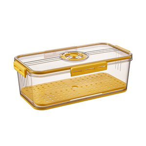Home Air Tight Easy Open Lids Seal Pot Dry Food Storage Containers for Pantry Organization