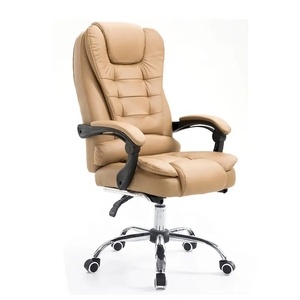 Modern Executive Computer Ergonomic High Back Leather Boss Office <b>Chairs</b> With Footrest - Product Image 3