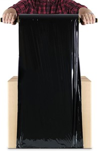 <span class=keywords><strong>Pellicola</strong></span> Estensibile <span class=keywords><strong>Nera</strong></span> Antipolvere da 60 Gauge <span class=keywords><strong>per</strong></span> <span class=keywords><strong>Imballaggio</strong></span>, Protezione di Pallet e Superfici, Vendita all'Ingrosso - Product Image 5