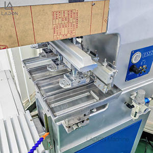 Machine d'impression <span class=keywords><strong>tampon</strong></span> à quatre couleurs, servomoteur, système de déplacement souple, cylindrique, pour jetons de poker, jouets, yeux - Product Image 3