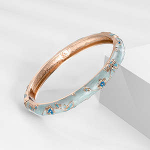 Daily <span class=keywords><strong>Celeste</strong></span> Petal Delicado Brazalete Joyería Mujer Moda Pulsera Pulseras Personalizadas - Product Image 3