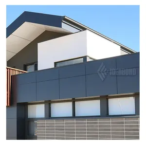 Competitive Price Cheap House Exterior Wall Cladding PVDF Coating Aluminum Curtain Wall Alucobond Composite Sheets