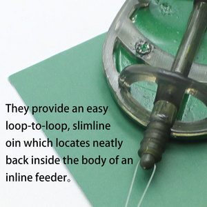 Accessoires de pêche à la carpe pour connecteur de méthode d'alimentation en granulés équipement de plates-formes de pêche à la carpe - Product Image 5