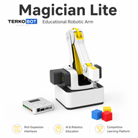 Magician Lite Lernroboterarm mit Magic Box, flexiblem Greifer und Saugnapf für Schüler-Maker-Projekte und Wettbewerbe