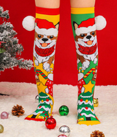 Chaussettes hautes pour enfants australiens, motif lapin 3D, personnalité tendance, chaussettes de vacances pour grands enfants, super mignonnes