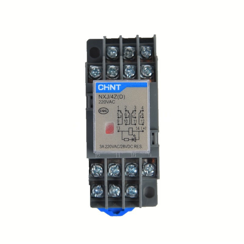 Chint NXJ/2Z 220VAC 8-Pin Intermediate Relay - Electromagnetic Chint NXJ/2Z 220VAC 8-Pin Intermediate Relay - Electromagnetic
