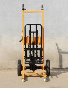 उच्च गुणवत्ता सामग्री हैंडलिंग उपकरण 200kg दो पहिया इलेक्ट्रिक संचालित ट्राली - Product Image 4