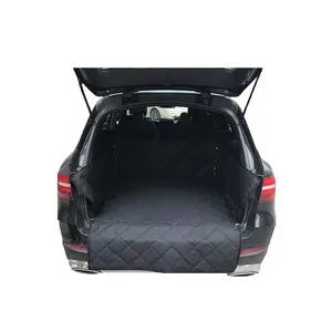 Matelassé arrière étanche anti-rayures lavable antidérapant siège de <span class=keywords><strong>voiture</strong></span> <span class=keywords><strong>coffre</strong></span> doublure couverture pour animal de compagnie <span class=keywords><strong>chien</strong></span> housse de siège de <span class=keywords><strong>voiture</strong></span> - Product Image 1