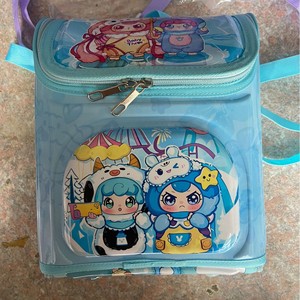 Dessin animé bandoulière étudiant sac à dos étanche boîte à lunch sac coque dure espace sac pour la maternelle 2-6 ans Polyester étranger - Product Image 2