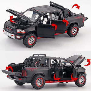 โมเดลรถ1:32ขึ้นรูปด้วยโลหะพร้อมคุณสมบัติดึงกลับและเสียงเบา - Product Image 2