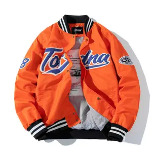 Mode Custom Work Casual Outdoor Sport Wandern Varsity Baseball Bomber Jacken Trainings jacke Mechanic Varsity Jacke für Männer