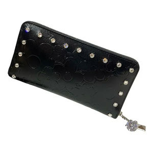 Portefeuille long en cuir de vachette pour femme, vente en gros d'usine de mode - Product Image 2