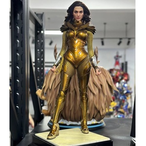 Estatua de Resina de Gal Gadot como Mujer Maravilla de All Gold Comics, Decoración para el Hogar, Juguete Infantil, Colección de Superhéroes de <span class=keywords><strong>DC</strong></span>, Venta en Tienda - Product Image 1
