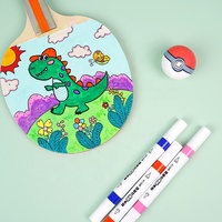 Kit de peinture pour enfants entièrement personnalisé, 48 couleurs, marqueurs acryliques double embout, marqueurs permanents, stylos de couleur