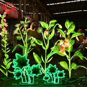 Lámpara de tela china, espectáculo de luz, Instalación del sitio, Jardín Botánico, parque, linterna, decoración, decoración de vacaciones - Product Image 5