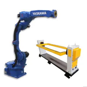 Yaskawa soldagem robô braço robô MOTOMAN GP12 com CNGBS posicionador para OEM como outro equipamento de soldagem