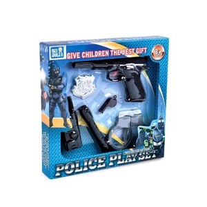 Nouvelle arrivée vente en gros enfants jeux de rôle jouets interactifs en plastique semblant jouer jouets <span class=keywords><strong>Police</strong></span> jouet <span class=keywords><strong>Police</strong></span> ensembles <span class=keywords><strong>Police</strong></span> pistolet ensemble - Product Image 6