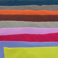 Tissu en maille sandwich 100% polyester 250 GSM, motif hexagonal 3D, teint, pour sacs, accessoires, jouets pour filles
