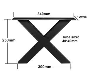 ब्लैक मेटल कैफे टेबल पैरों के बेस कास्ट आयरन निर्माता सबसे अच्छी बिक्री आधुनिक डेस्क टेबल फ्रेम फर्नीचर पैर 30 दिन - Product Image 3