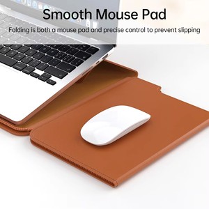 Funda Protectora para Portátil 3 en 1 Multifuncional de Cuero PU Magnético con Soporte para MacBook Air - Product Image 6