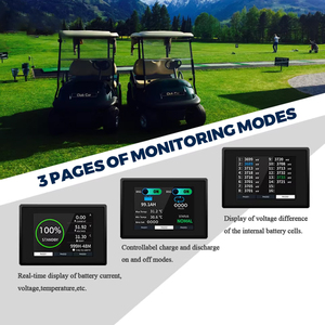 Batería LiFePO4 Personalizada <span class=keywords><strong>de</strong></span> 51.2V 105AH con 6000 Ciclos, Pantalla <span class=keywords><strong>de</strong></span> Energía e Inversor para Campos <span class=keywords><strong>de</strong></span> Golf y Vehículos Eléctricos Pequeños - Product Image 3