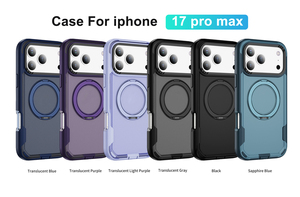 <span class=keywords><strong>Tough</strong></span> <span class=keywords><strong>Armor</strong></span> Ring Stand Housse magnétique pour <span class=keywords><strong>iPhone</strong></span> 17 Pro Max Couverture de charge sans fil pour <span class=keywords><strong>iPhone</strong></span> 17 - Product Image 6