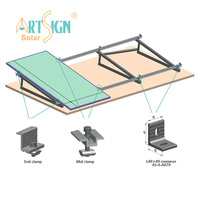 SIGNE D'ART Structures de support de panneaux solaires fabricants de solutions de systèmes de montage solaires pour toits plats