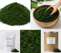 Vente en gros de poudre de chlorelle et de spiruline naturelle en vrac