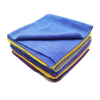 420gsm Edgeless voiture lavage microfibre détaillant grande perle gris serviette voiture nettoyage serviette étiquette microfibre chiffon de nettoyage