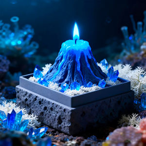 Bougie parfumée à l'aromathérapie Lavande et Eucalyptus pour une <span class=keywords><strong>respiration</strong></span> facilitée - Product Image 3