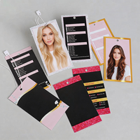Étiquettes personnalisées imperméables holographiques de luxe en papier de haute qualité pour vêtements avec logo personnalisé et options roses