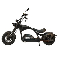 Mangosteen elektrikli bisiklet Rooder m1ps citycoco kıyıcı 2000w 50ah