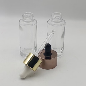 Venta caliente marca <span class=keywords><strong>Yunbo</strong></span> 1,5 oz 50 ml botella cuentagotas de vidrio transparente para aceites esenciales colonias Perfumes y lociones serigrafiadas - Product Image 6