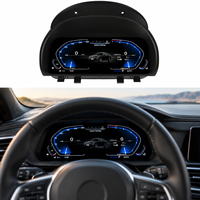 Pour BMW X1 E84 2009-2015 – Lecteur d'écran IPS pour tableau de bord, affichage numérique LCD du combiné d'instruments, stéréo, compteur de vitesse virtuel, système Linux, Plug and Play