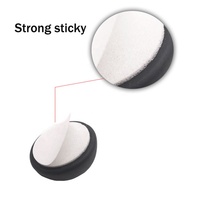 Clips de gestion de câble en silicone avec colle 3 trous ordinateur TV bureau fils organisateur attaches de câble en plastique pour la gestion rangée
