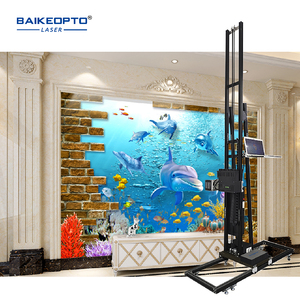 Outdoor Indoor Automatic Wall Art Printing Machine Price 3D Vertical <b>Pen</b> Direct to Mural Painting Printer Outdoor Wall Art Print - Product Image 5