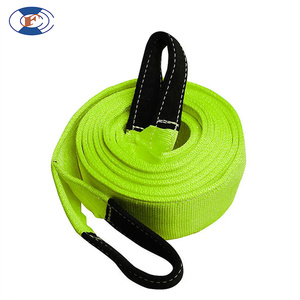 H & F Bán Buôn 100% <span class=keywords><strong>Polyester</strong></span> Nâng Vải Sling 1-50ton Chuyên Nghiệp Mắt Và Mắt Phẳng Vải Nâng Sling Vòng Sling - Product Image 5
