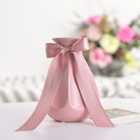 Cinta de Regalo SINOWRAP de 2.5CM*33 Yardas, Cinta de Satén Personalizada al por Mayor, Cinta para Envolver Flores
