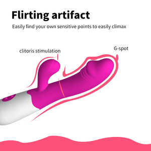 Перезаряжаемый вибратор-кролик из силикона с двойным мотором, стимулятор точки G и клитора, женский мастурбатор, секс-игрушка для взрослых женщин - Product Image 3