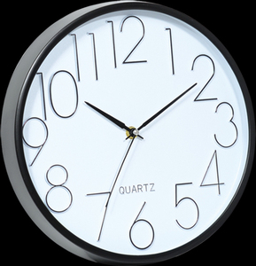 Đồng Hồ Treo Tường Bằng Nhựa Mạ Điện 11 Inch Và Bảng Số Mạ Vàng 3D - Product Image 4